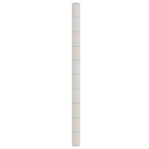 vidaXL Unkrautvlies, Gartenvlies gegen Unkraut, Unkrautfolie Wasserdurchlässig UV-stabilisiert, Unkrautflies Mulchfolie Bodengewebe, Weiß 2x200m PP
