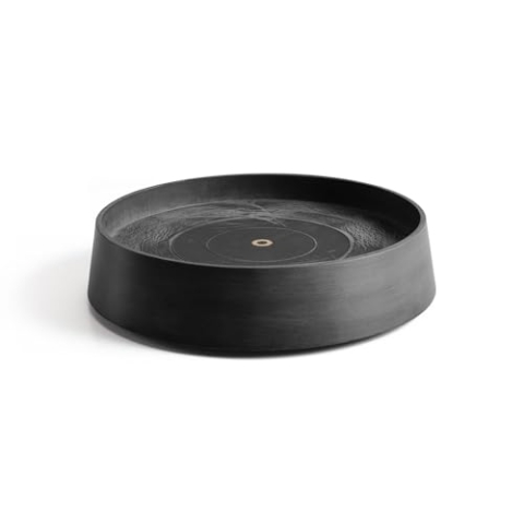 ECOPOTS Wheels Oslo 45 Rollwagen dunkelgrau Ø 41 x H 9,5 cm