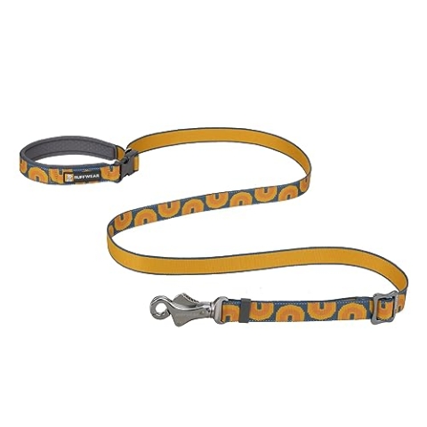 RUFFWEAR Crag EX Dog Lead, Extendable Premium Dog Leash, Comfortable Hand Held or Waist Worn Options, Lightweight & Portable with Integrated Reflectivity, Pet Accessories for Dog Walks, Canyon Oxbow