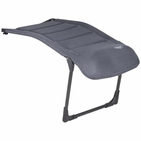 Crespo rp-215/86 Air Deluxe footstool-3d gepolstert, grau, 92 x 48 x 44 cm