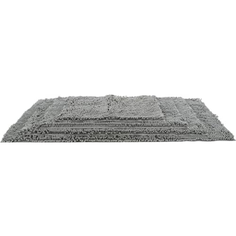TRIXIE Schmutzfangmatte, wasserdicht, 120 × 80 cm, grau