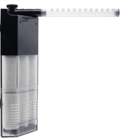 Dennerle Corner Filter 100 - Innenfilter für Aquarien bis 100 Liter | Leistungsstark, leise & kompakt