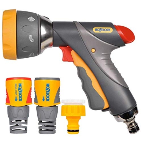 HOZELOCK Kit pistola Multi Spray pro + conectores de 15 mm