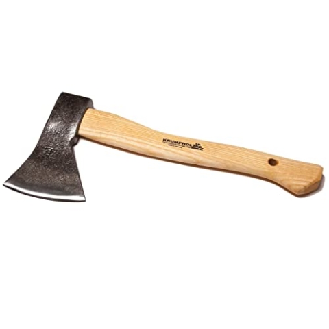 Handaxt mit lackiertem Eschenholzstiel - 0,8 kg Krumpholz (0502)