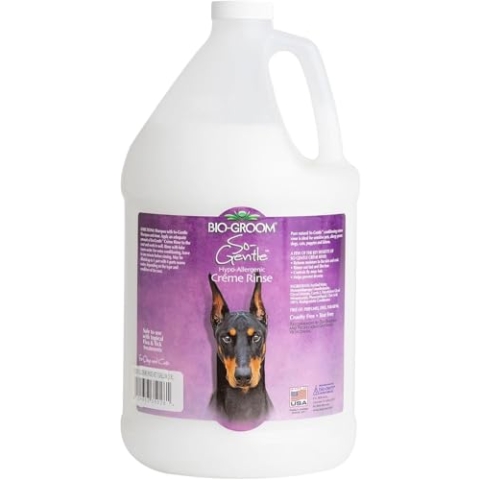 Bio-Groom - So-Gentle Hypo-Allergenic Creme Spülung - Hypoallergene Pflegespülung für Hunde - Spendet Feuchtigkeit - Einfaches Ausspülen - 3.8 L