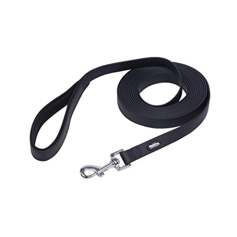Nobby Schleppleine Cover, schwarz L: 15 m, B: 20 mm, 1 Stück