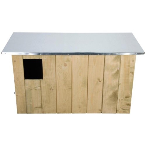 Esschert Design NK43 Holzkiste, 44 x 86 x 37 cm, Braun
