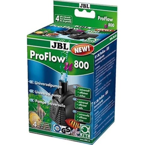 JBL ProFlow u800 60583 Universalpumpe mit 900 l/h zur Umwälzung von Wasser in Aquarien und Terrarien