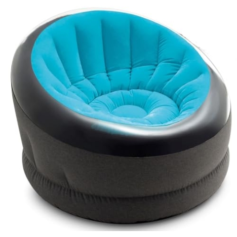 Intex Jazzy Armchair, aufblasbarer Stuhl, (L) 1,12 x (l) 1,09 x (H) 0, 69m, verschiedene Farben