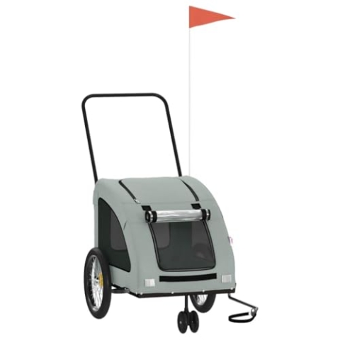 vidaXL Fahrradanhänger Hund Fahrradanhänger Hunde Radanhänger