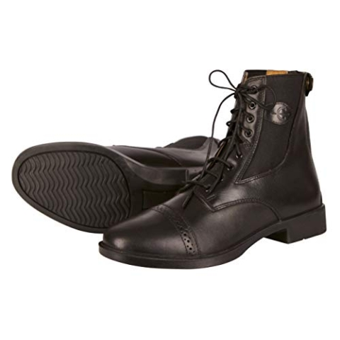 Kerbl Covalliero Stiefelette Monaco, Schürstiefelette Reitstiefelette, schwarz, 37