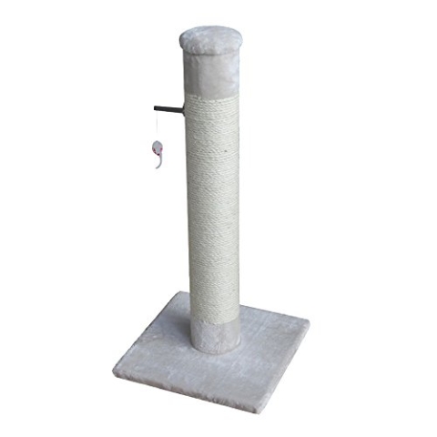 Ebi 431-429167 Kratzbaum Post, 38 x 38 x 80 cm, Creme