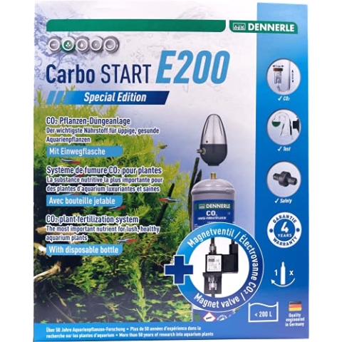 Dennerle Carbo Start E200 Special Edition - CO2-Düngeset für Aquarien bis 200 Liter