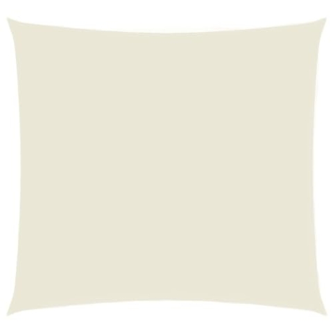 vidaXL Sonnensegel 3,6x3,6m Creme Garten Sonnenschutz Sonnendach Beschattung