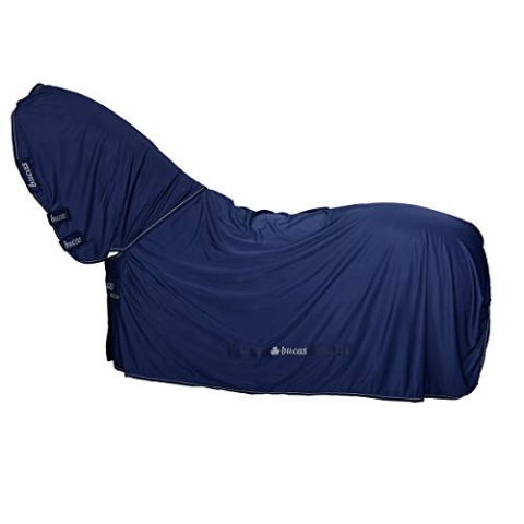 Bucas Power Cooler & Neck - Navy/Silver