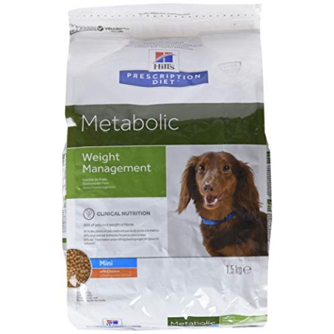 Hill's Verschreibung Diet, Diätfutter für Hunde - Metabolic Mini - 2 x 1.5 KG