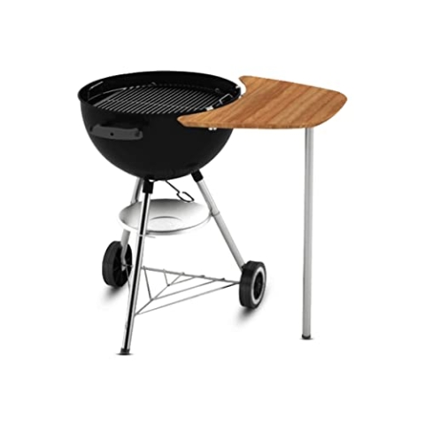 Weber Bambus Beistelltisch, schwarz, 28.5 x 28.5 x 12.8 cm, 17638, Braun