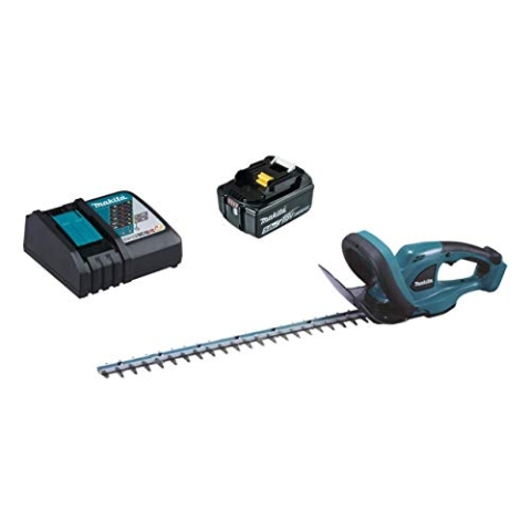 Makita DUH 523 Akku Heckenschere 18V 52cm mit 1x 5,0Ah Akku und Ladegerät