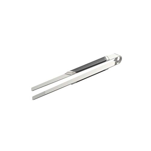 Everdure by Heston blumenthal Premiumpinzette mit Softgriff Größe L I Grillpinzette aus gebürstetem rostfreiem Stahl 2mm Materialstärke I Quantum Premium Zubehör zum Grillen