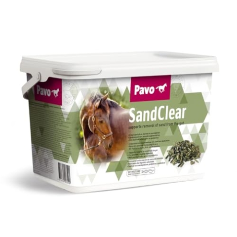 Pavo SandClear 2 KG | Verdauungsfördernde Zusätze | Sand entfernung und gesunde verdauung für Pferde