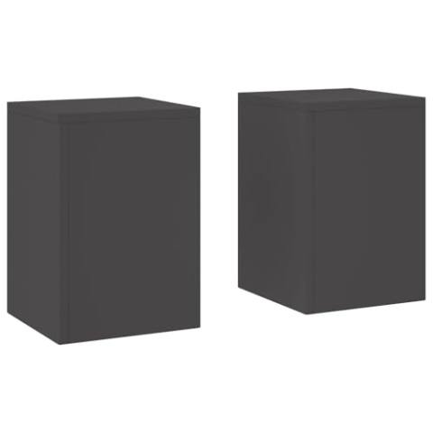 vidaXL Metallpflanzen Set aus 2 langlebigen kaltgewalztem Stahl stylische Außenpflanzen Moderne kubische Form ideal für Gartendeko 24 cm x 35 Töpfe Gartenarbeit zeitgenössisch