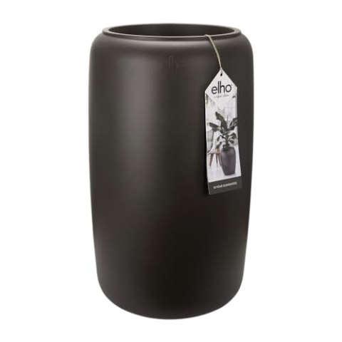 elho Pure Beads 40 - Übertopf für Innen & Außen - Ø 39.2 x H 65.7 cm - Braun/Walnussbraun
