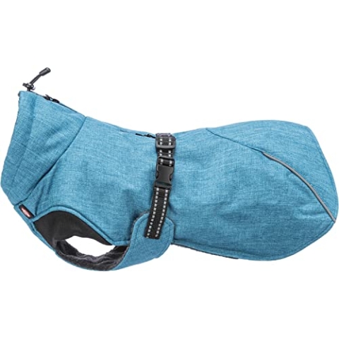 Riom Mantel, L: 55 cm, blau