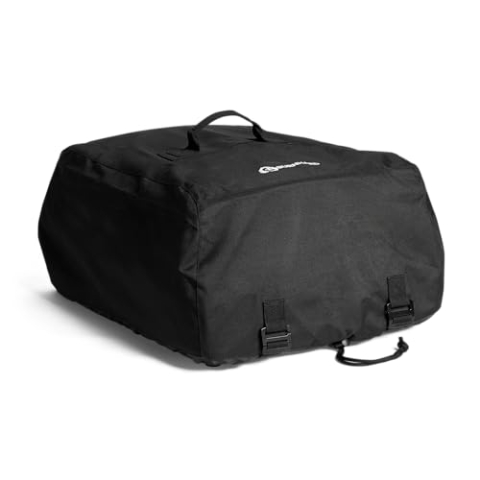 BURNHARD Transport-Tasche für Tony Gas-Pizzaofen, UV-beständige Abdeckung, wetterbeständig, wasserabweisend, mit Tragegriffen und Gasschlauch-Fixierung