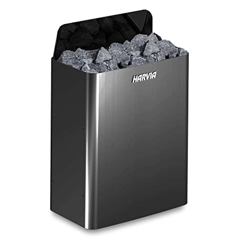 Harvia Holls, Wall Black Plot Modell 4,5 kW ohne Kontrolleinheit, DIY, Küchen und Badezimmer, Saunazubehör, Öfen, Sn Shs