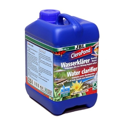 JBL CleroPond 27351 Wasserklärer zur Beseitigung von Wassertrübungen für Teiche, 2,5 l