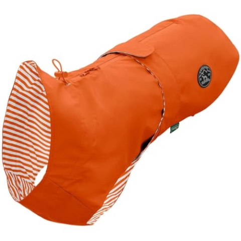 HUNTER Hunde-Regenmantel Milford, Größe:65 cm, Farbe:orange