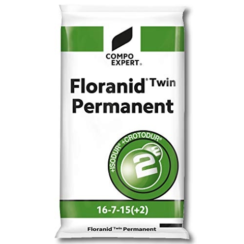Compo-Expert Floranid ®Twin Permanent 16+7+15 (+2+8) Langzeitdünger Rasendünger Universaldünger 25kg