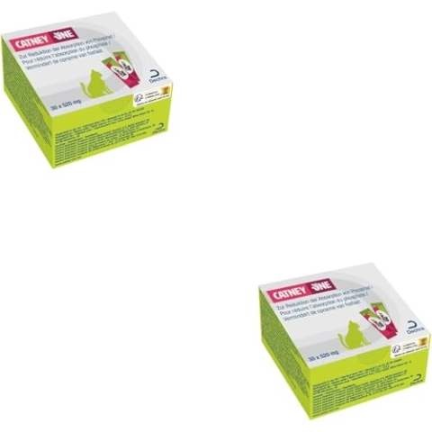 Dechra Catney One | Doppelpack | 2 x 30 x 520 mg | Ergänzungsfuttermittel für Katzen | Zur Unterstützung der Nierenfunktion bei chronischer Niereninsuffizienz | Mit Maltodextrin