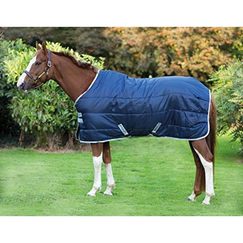 Horseware Stalldecke Amigo Insulator medium 200g- navy/silver, Groesse:140