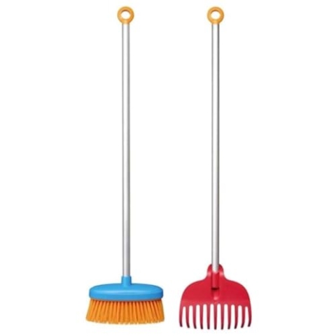 Fiskars Juego de limpieza MyFirst Pala + Escoba