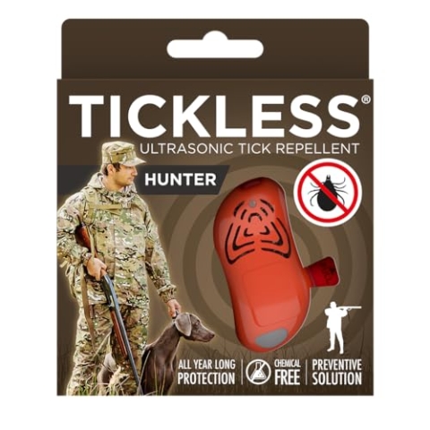 TICKLESS Ultraschall-Repeller für Jäger | Wearable Tick Control und Prävention