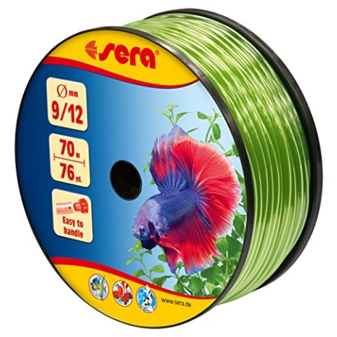 sera 9/12 Schlauch grün 70 m - Schauch fürs Aquarium - Flexible Schläuche in verschiedenen Durchmessern, Längen und Farben