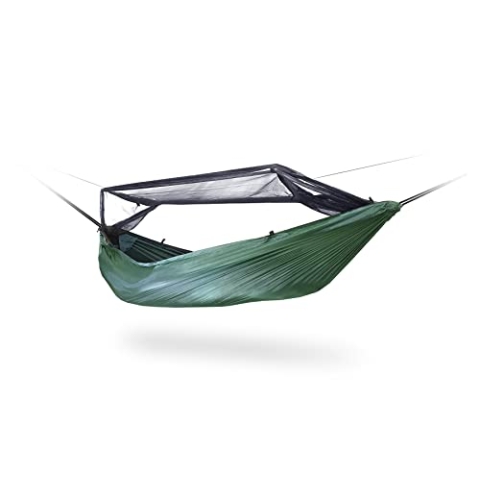 DD Hammocks DD Hammocks Frontline Hammock – Leichte Dschungel-Hängematte mit Moskitonetz zum Wandern, Camping und Rucksackreisen