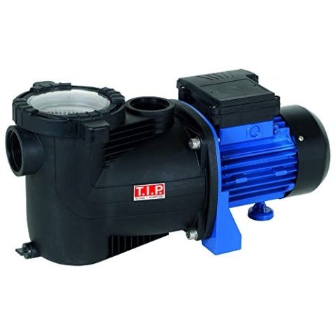 T.I.P. 30442 Poolpumpe Filterpumpe Umwälzpumpe SPP 300 F (300 Watt, 8.000 l/h, Förderhöhe/Druck max.: 8,5 m / 0,85 bar, inkl. integrierter Vorfilter)