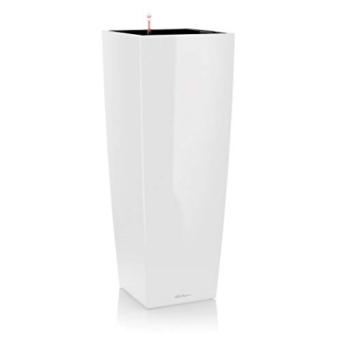 LECHUZA CUBICO Alto Premium 40 weiß hochglanz 18230