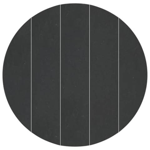 vidaXL Runde Poolabdeckung Schwarz Kunststoff Ø 610 cm Poolabdeckung