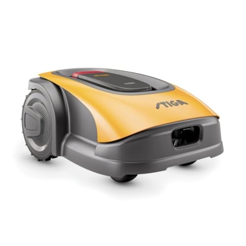 STIGA G 600 Akku-Rasenmäher-Roboter, 2,5 Ah Akku, 600 m² Schnittfläche, 4 schwenkbare Messer, 18 cm Schnittbreite
