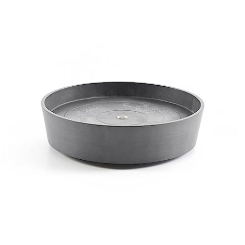 Ecopots Rolluntersetzer Pflanzenschale Recyle Kunststoff mobil Ø 40 cm