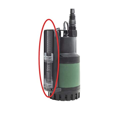 DAB Nova Up Tauchpumpe/Flachsauger 300M-AE mit elektronischem Schwimmer, max. Flow 9m³/h, max. Förderhöhe 7,6m