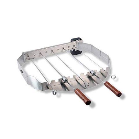 MOESTA-BBQ 19328 Turnado Elektrischer Spießdreher für Smokin' PizzaRing für Kugelgrills mit Ø 57cm-60cm mit 230V Motor
