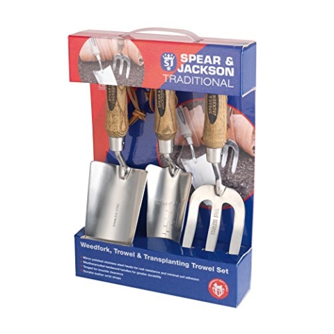 Spear & Jackson TRAD3PS Traditional 3-teiliges Edelstahl-Geschenkset