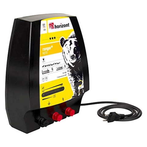 Horizont 10608 Elektrozaungerät -Ranger N40- Netzgerät, 230 Volt, 3 Anschlüsse, farblos