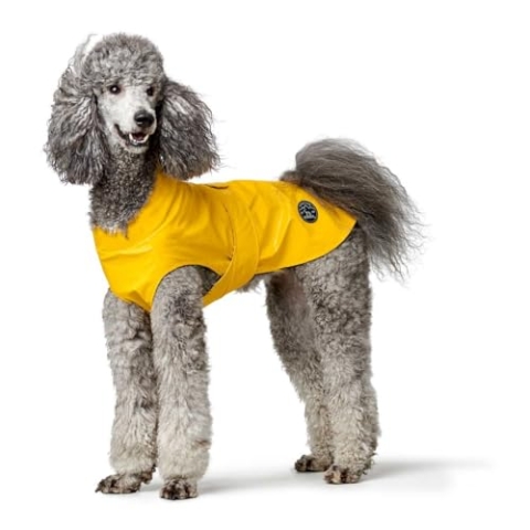 HUNTER Hunde-Regenmantel Milford, Größe:80 cm, Farbe:gelb