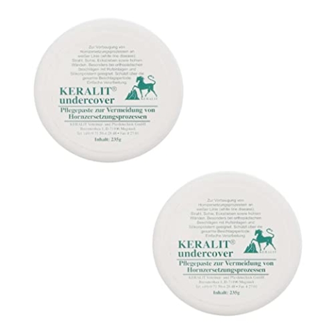 Keralit Undercover Hufpflegepaste für Pferde - Set - 2 x 235 ml Dose