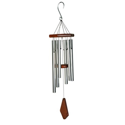 NATURE´S MELODY- Premium Klangspiel, ca. 28 Zoll / ca. 71 cm, silberfarben, 4041678005832